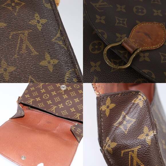 LOUIS VUITTON Monogram Saint Cloud GM Shoulder Bag M51242 - Picture 11 of 13